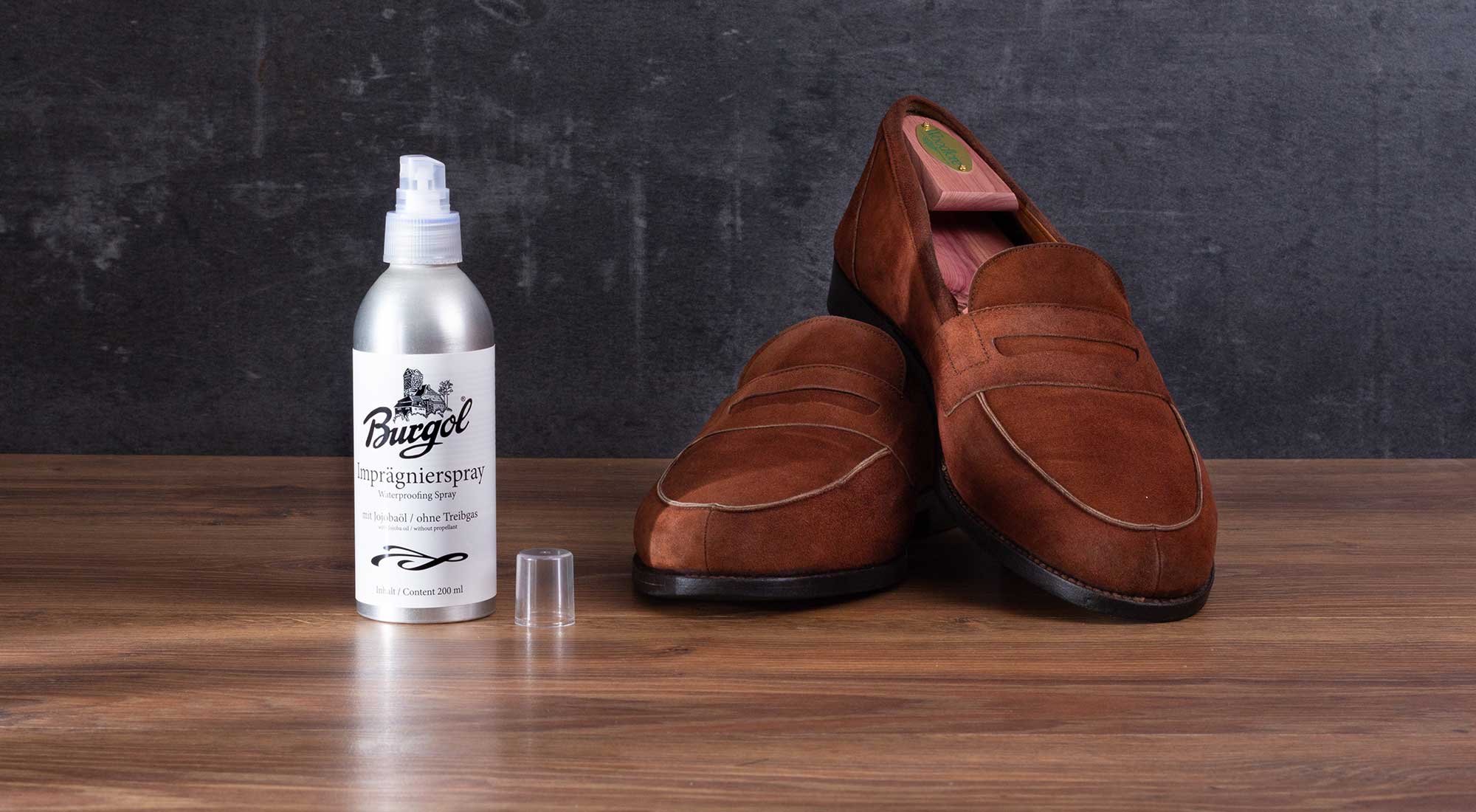 Shoe care impregnate