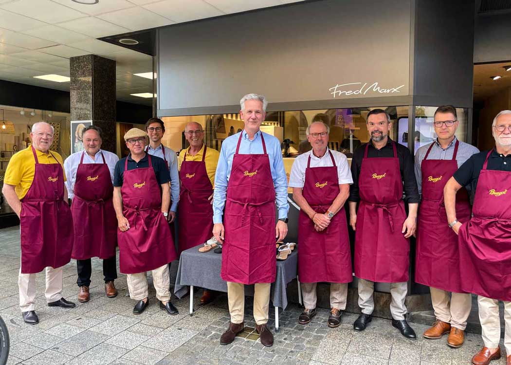Schuhfpflegeseminar bei Schuhmanufaktur Fred Marx